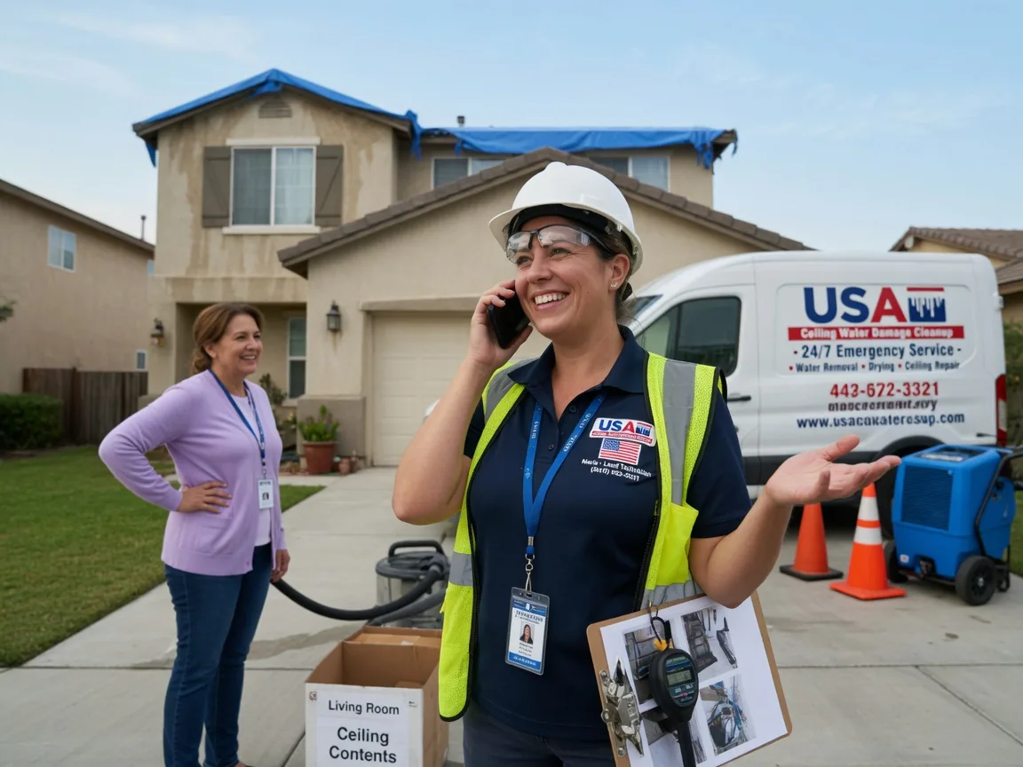 Ceiling Water Damage Restoration Meno, OK FAQs