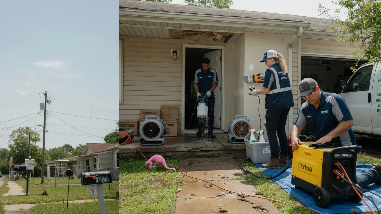 Storm Damage Water Removal in Meno, OK near me